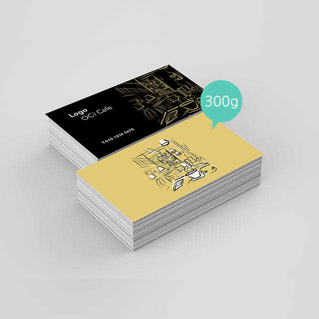 명암 디자인 소량인쇄 카페 명함만들기 금명함제작 매트 블랙명함 100매